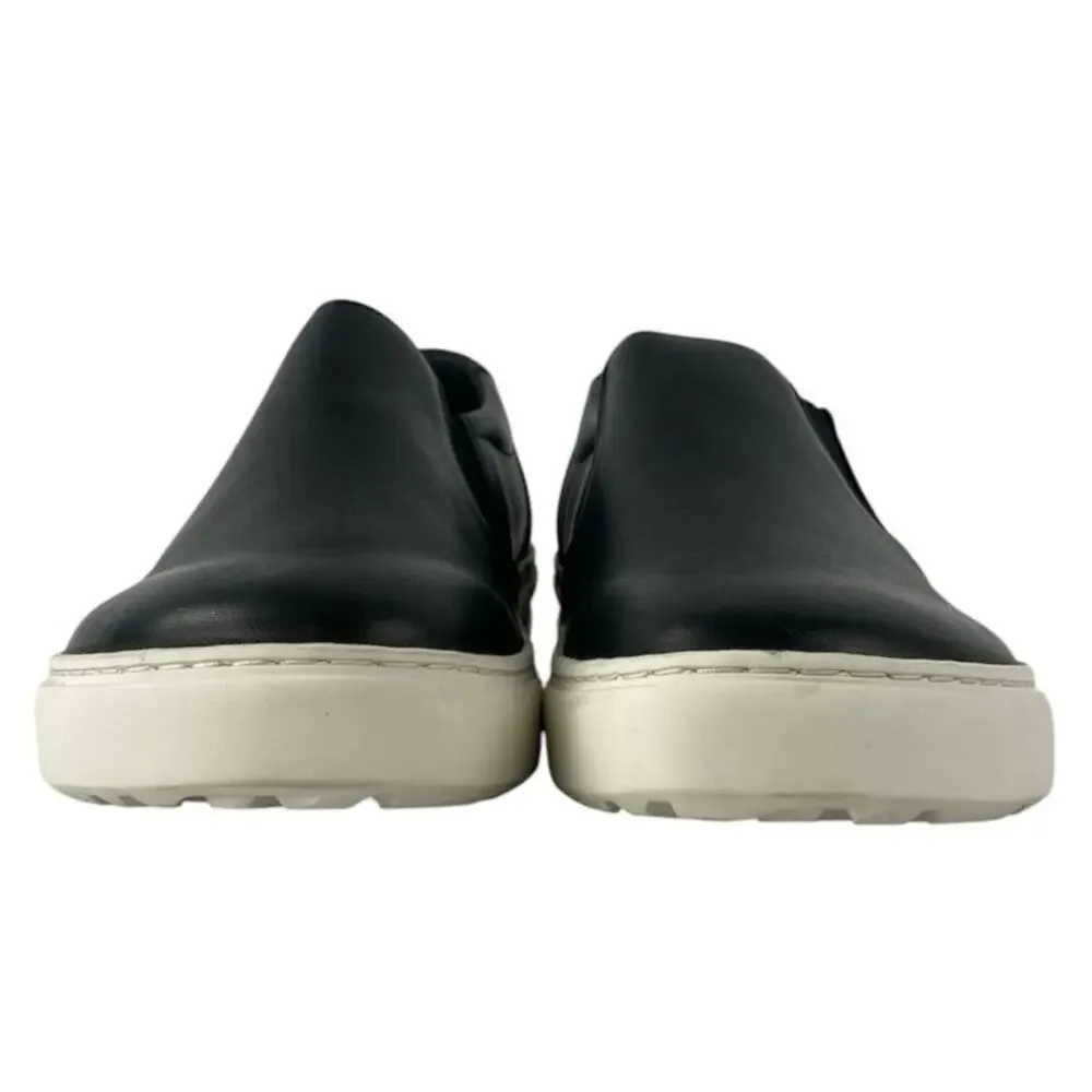 Birkenstock Oswego Black Natural Leather Slip On Loafer Sneaker Shoe Size 38 US8 - Picture 2 of 6